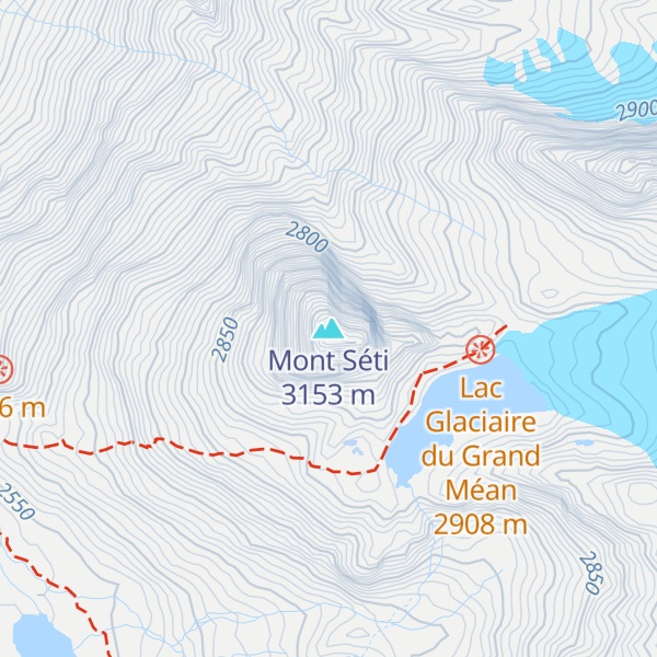 Map of Mont Séti