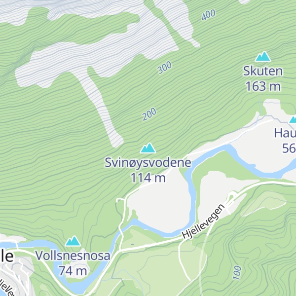 Map of Svinøysvodene