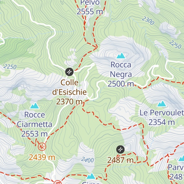 Map of Rifugio Fauniera