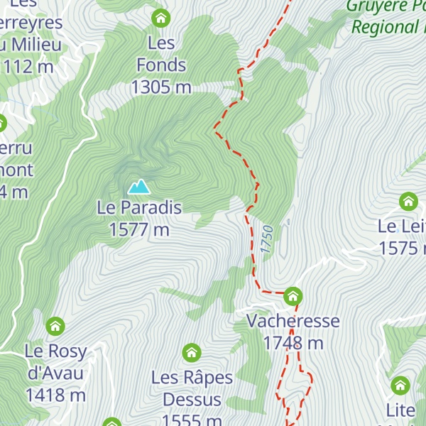 Map of Le Paradis