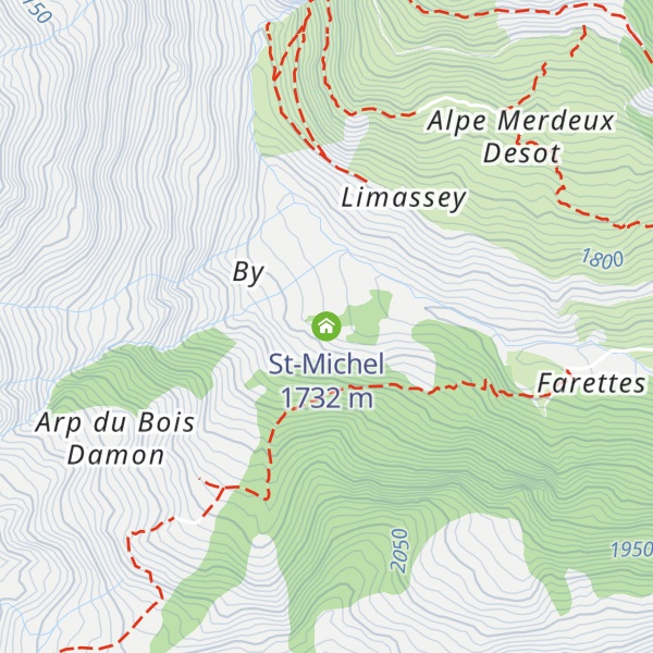Map of St-Michel