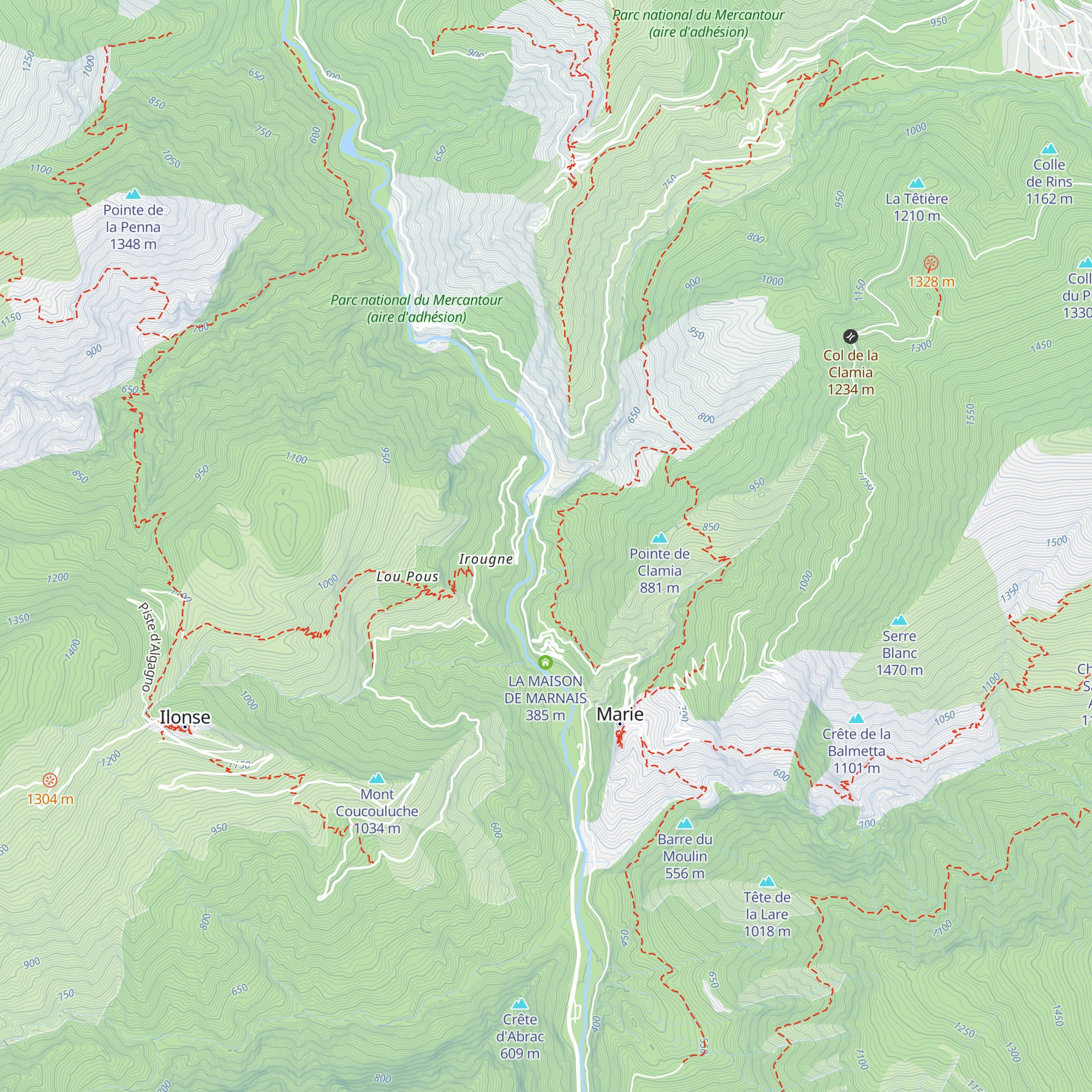 La Sartaïo map