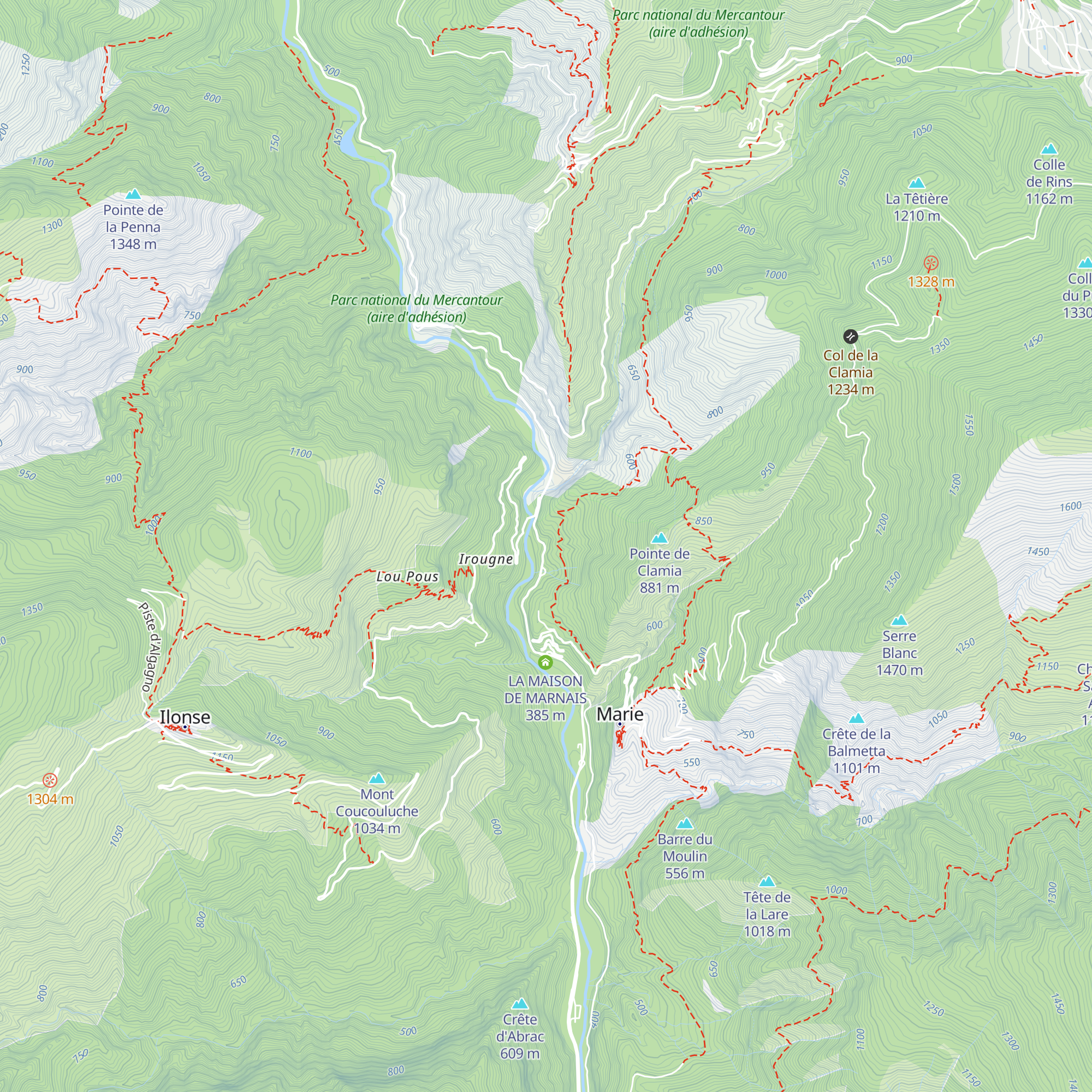 La Sartaïo map