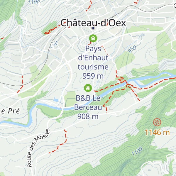 Map of B&B Le Berceau