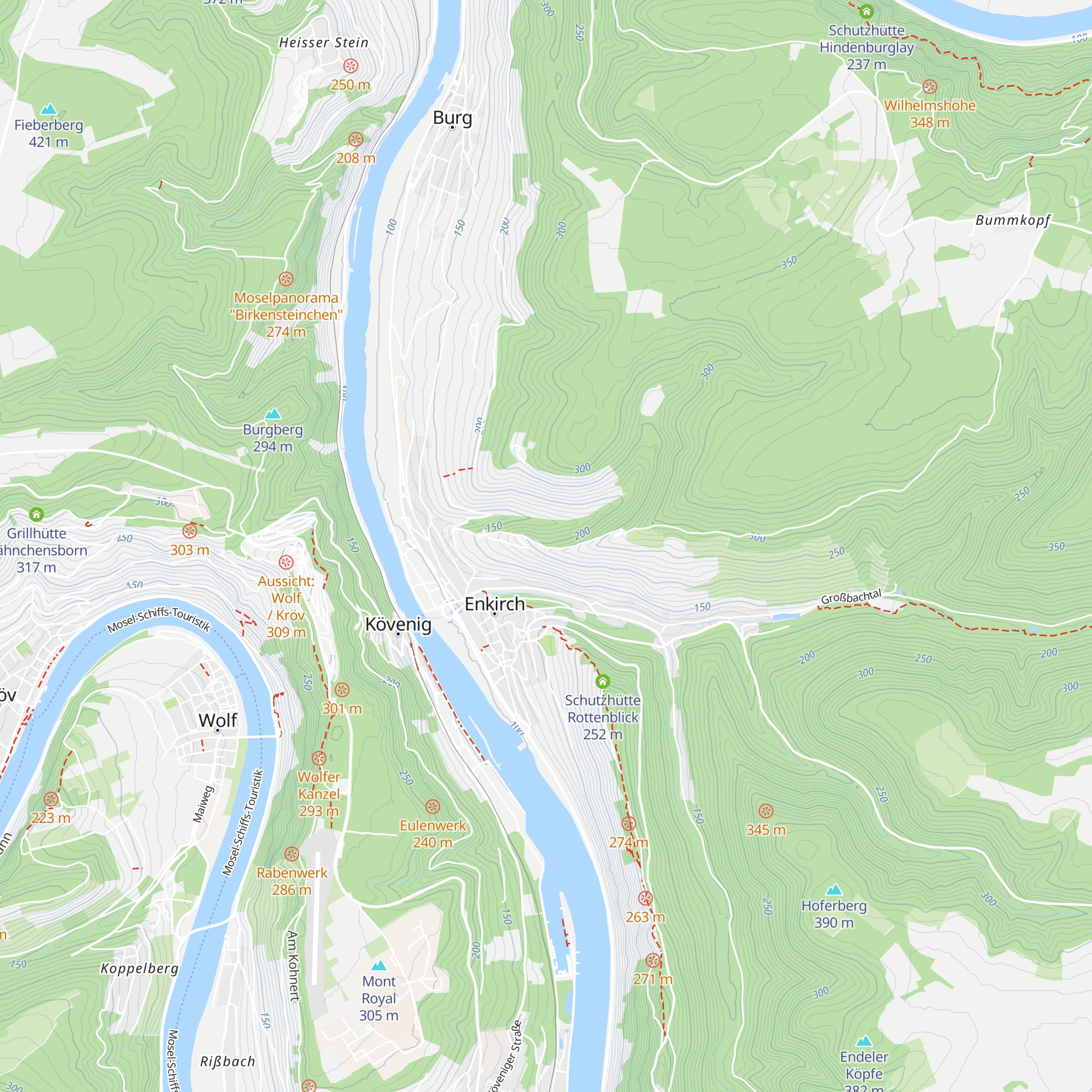 Schutzhütte map