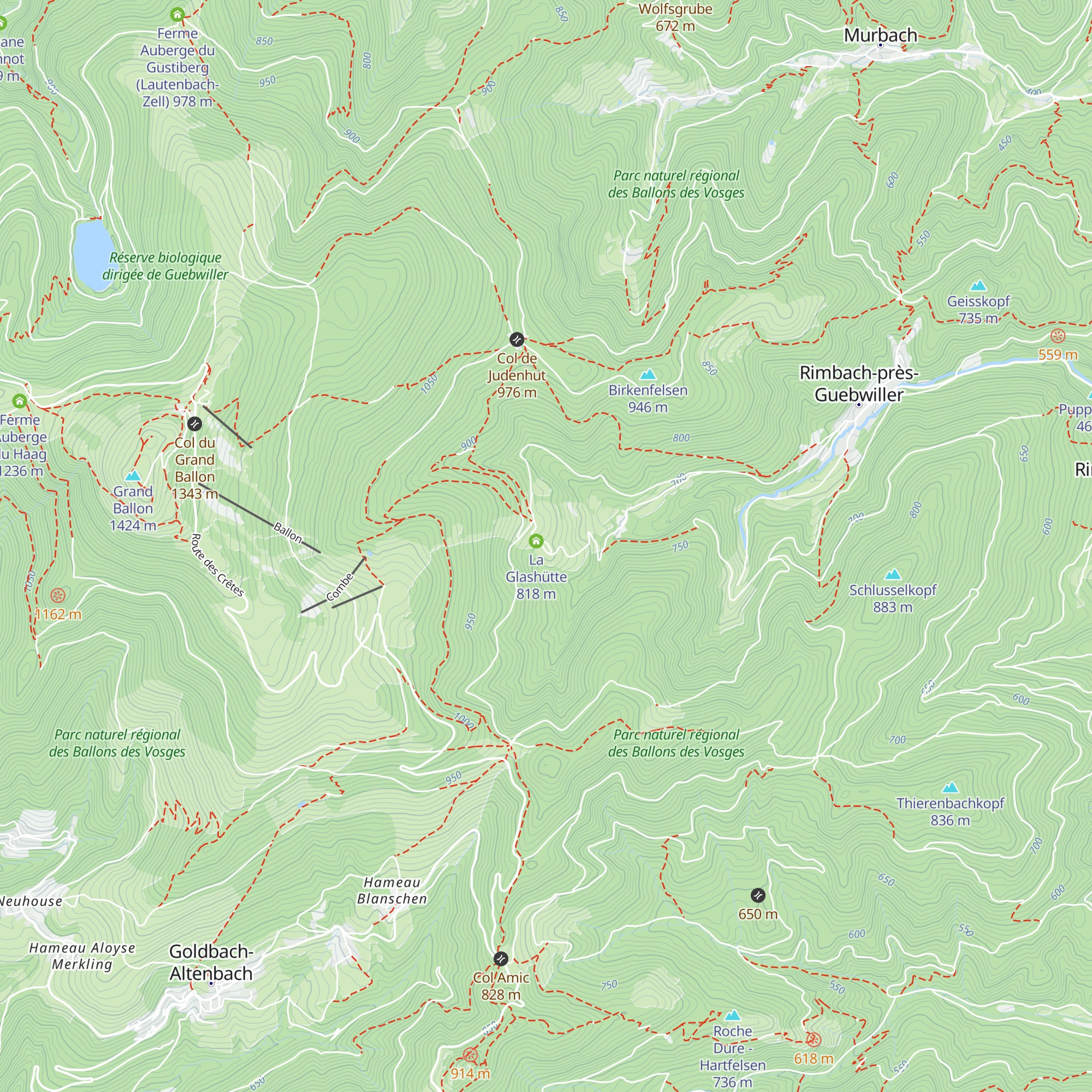 Ferme-Auberge de la Glashütte map