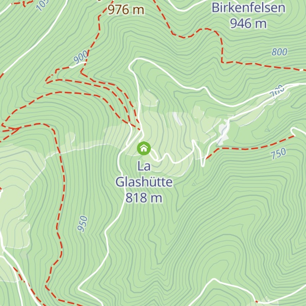 Map of Ferme-Auberge de la Glashütte