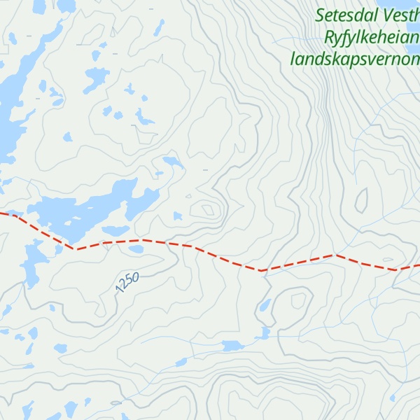 Map of Den runde nuten