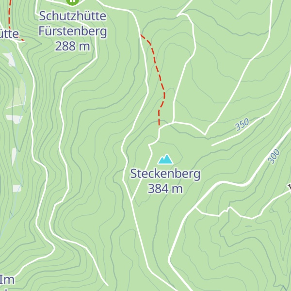 Map of Schutzhütte Bungarten 371NN
