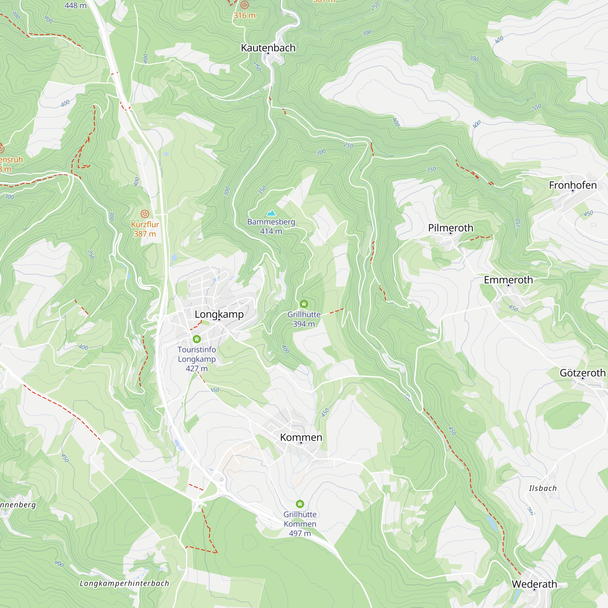 Grillhütte map