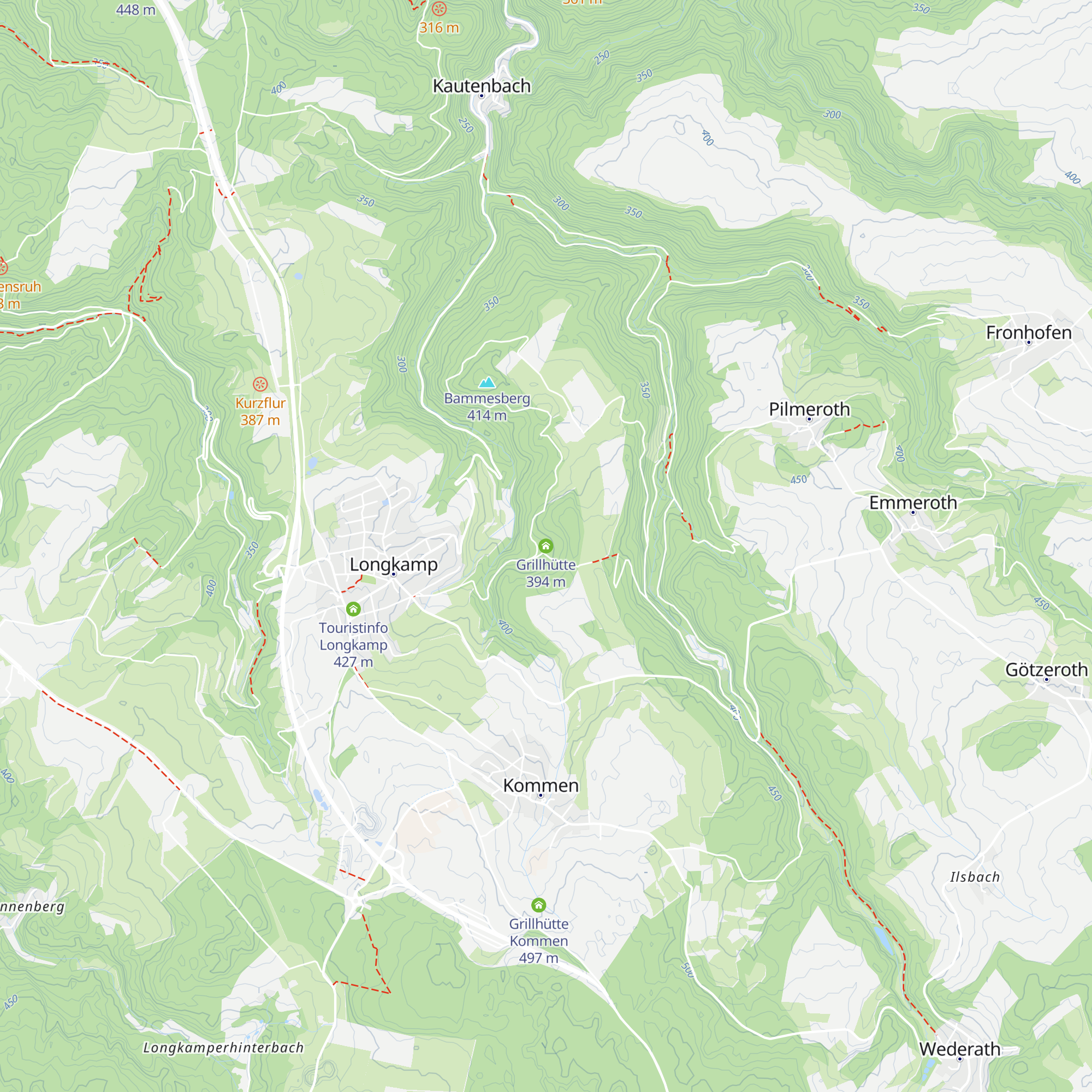 Grillhütte map