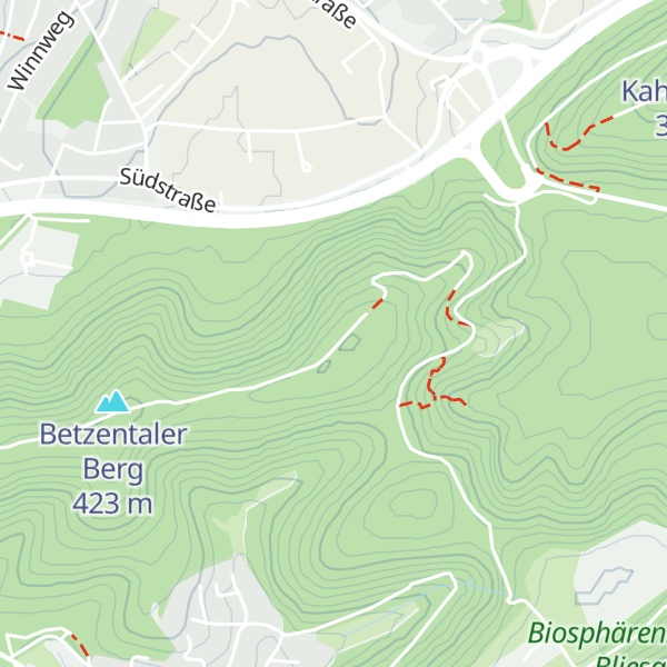 Map of Rothenkopf