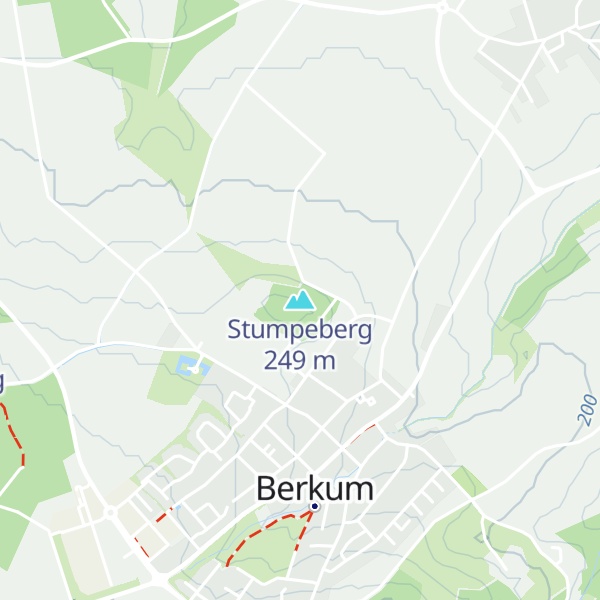 Map of Stumpeberg