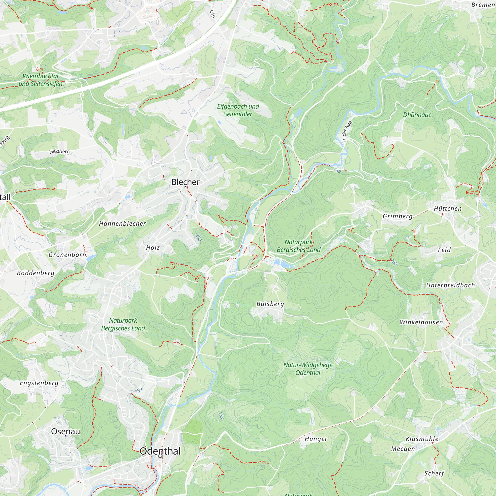 I-Punkt Altenberg map