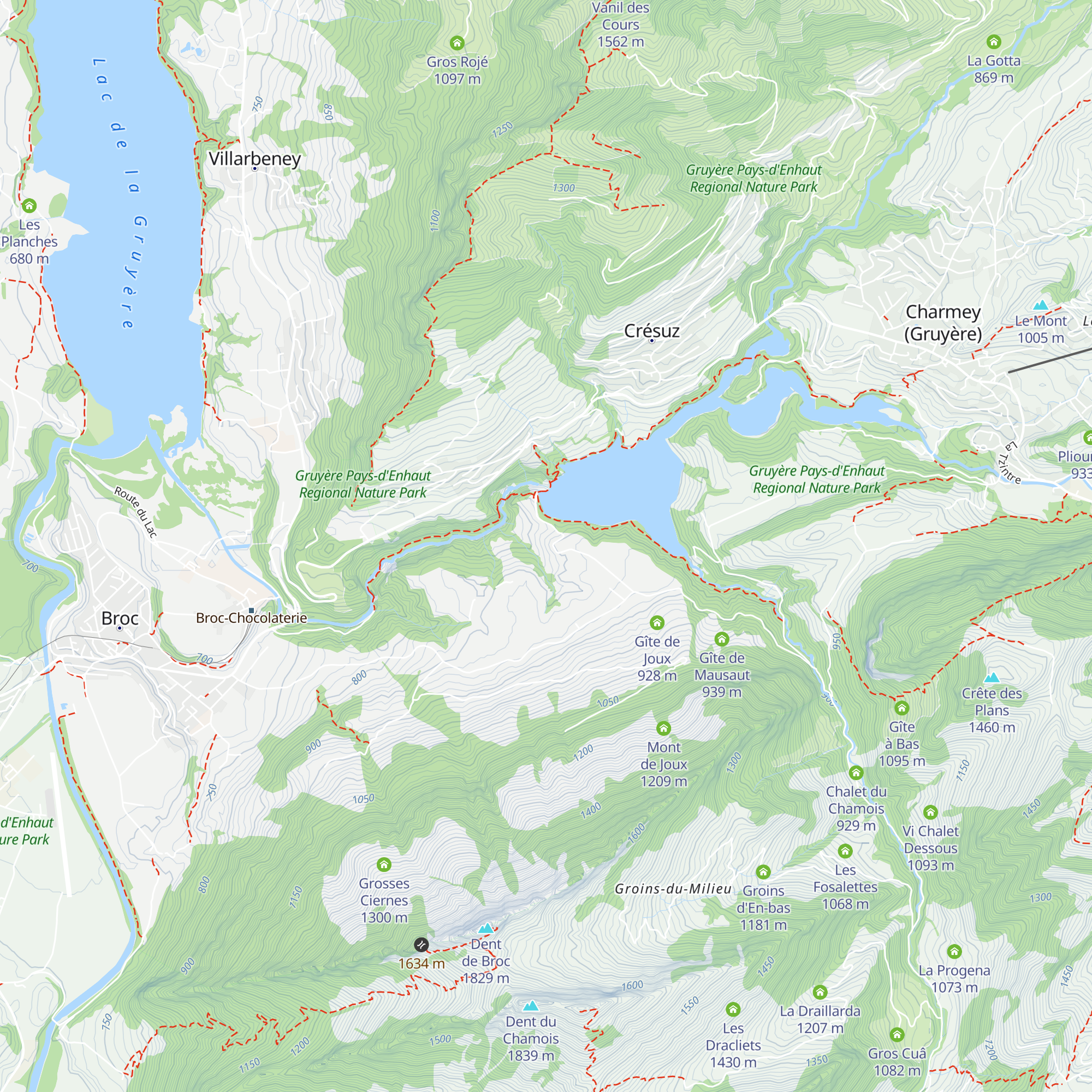 Gîte d'Avau map