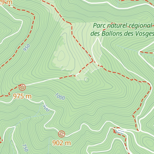 Map of Refuge du Molkenrain