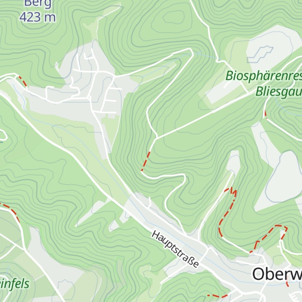 Map of Weidenberg-Hütte