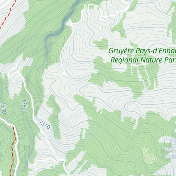 Map of Cabane de la Sarouche