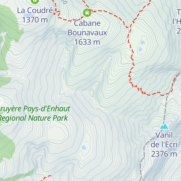 Map of Le Curtillet