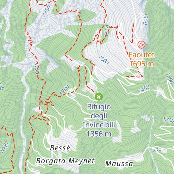 Map of Bezza