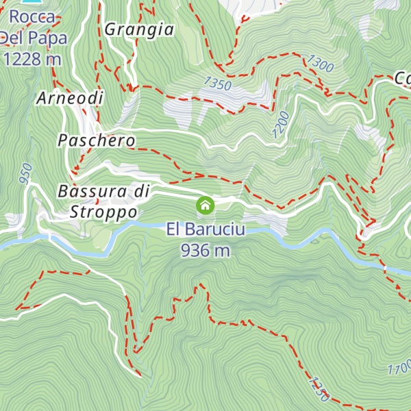 Map of El Baruciu