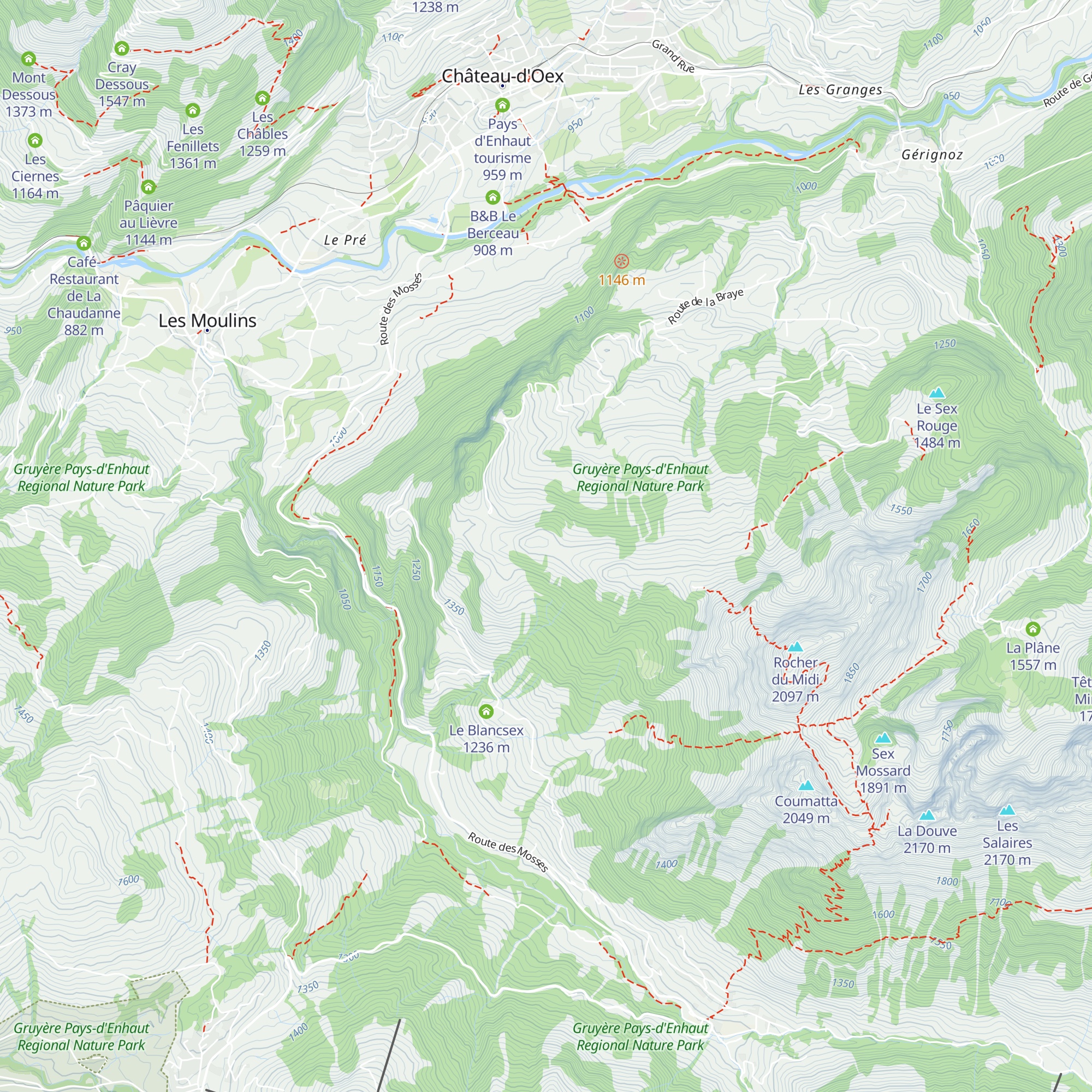 La Sarouche map