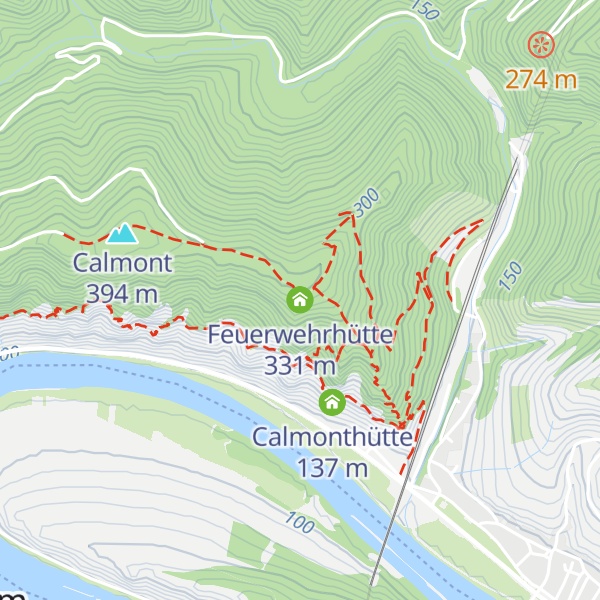 Map of Feuerwehrhütte