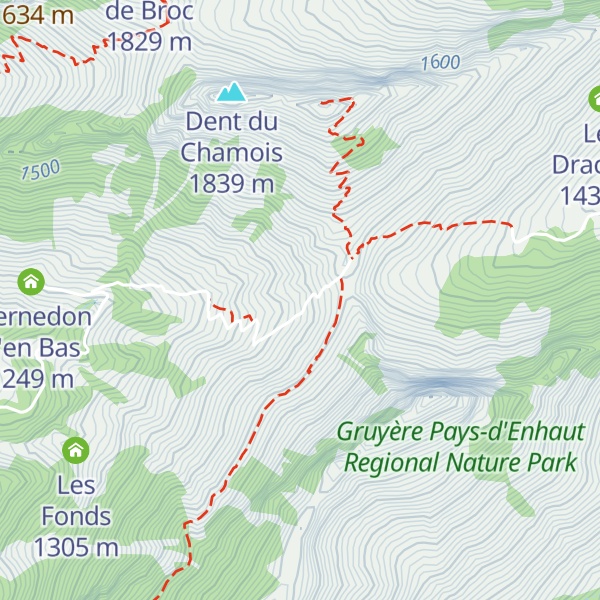 Map of Grosse Forcla