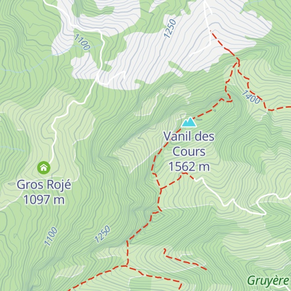 Map of Bifé du Dessus