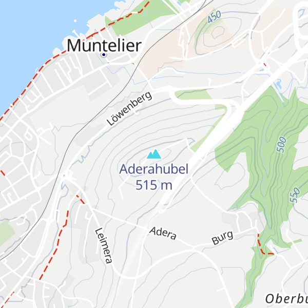 Map of Aderahubel