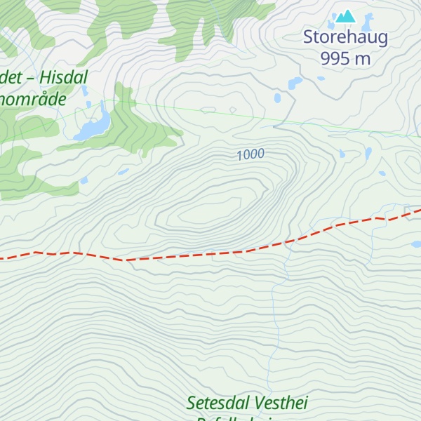 Map of Sletteheinuten