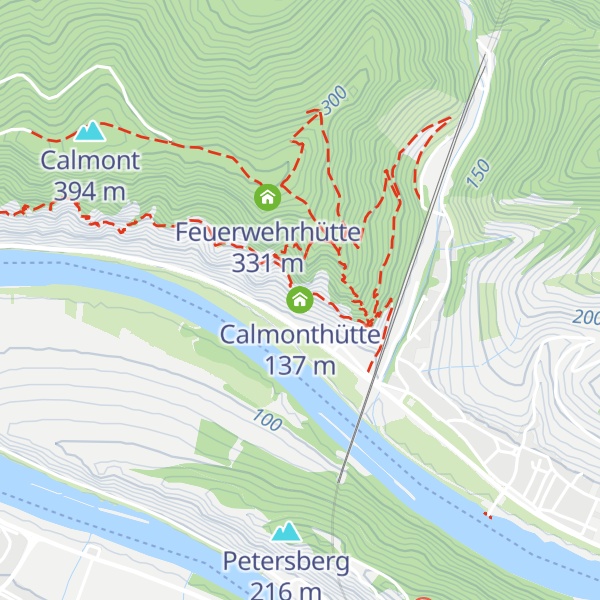 Map of Calmonthütte