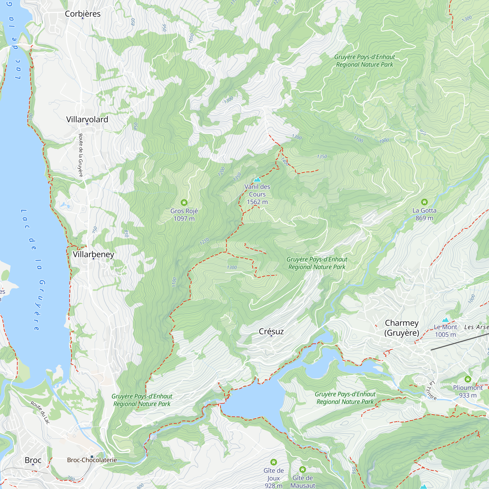 Terroche map