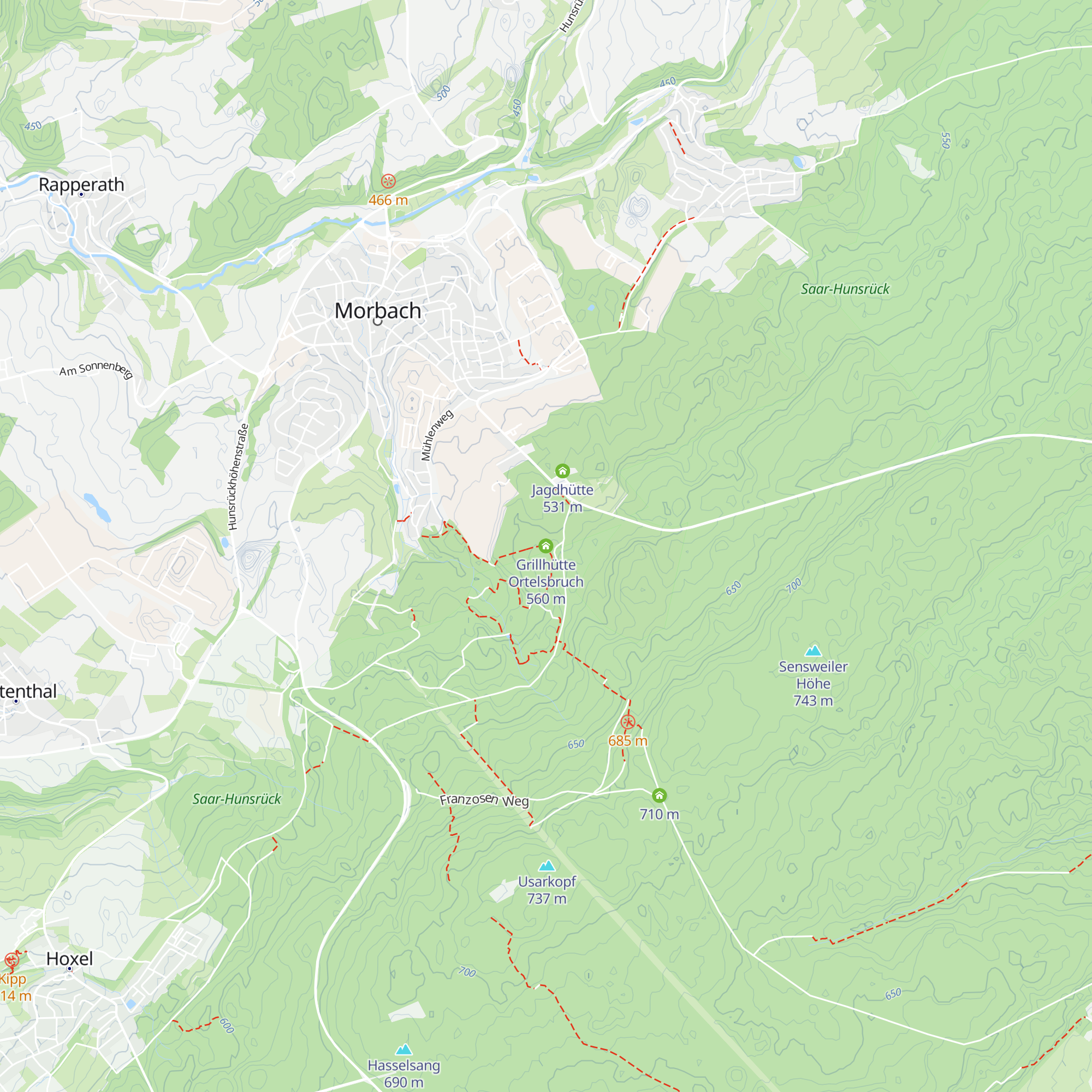 Grillhütte Ortelsbruch map
