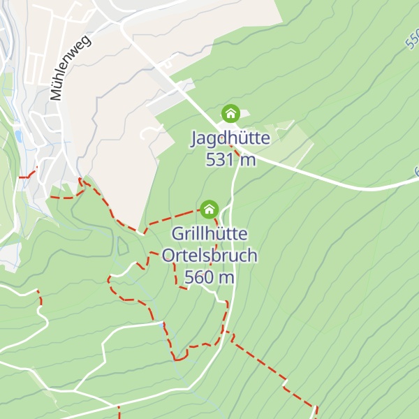 Map of Grillhütte Ortelsbruch
