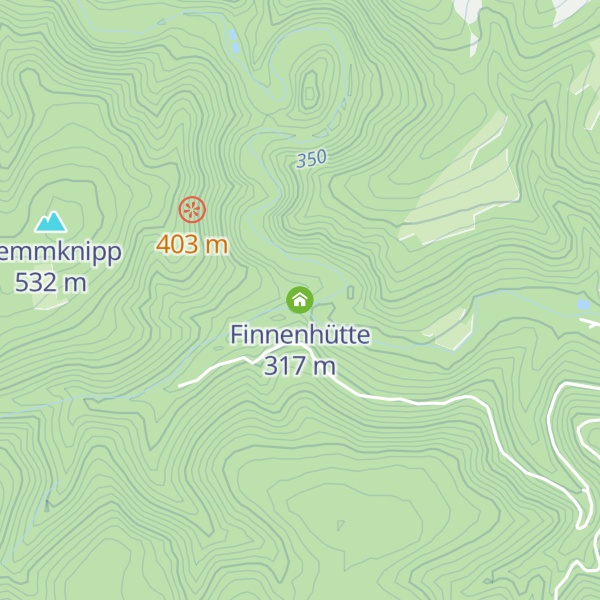 Map of Finnenhütte