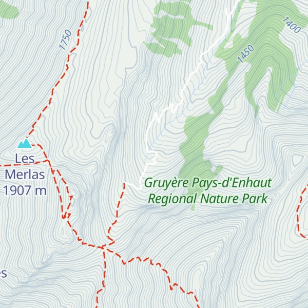 Map of Varvallanna d'Amont