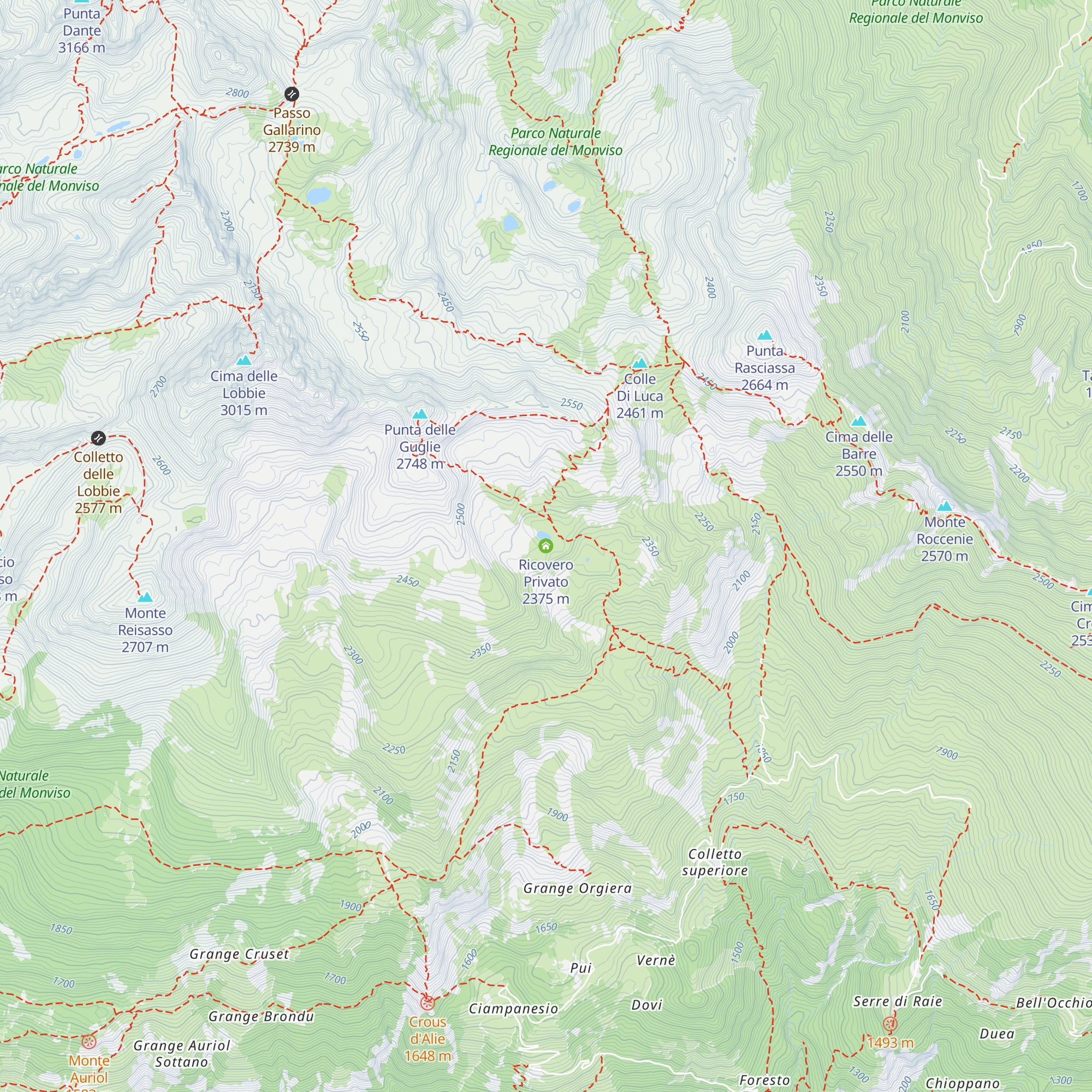 Ricovero Privato map