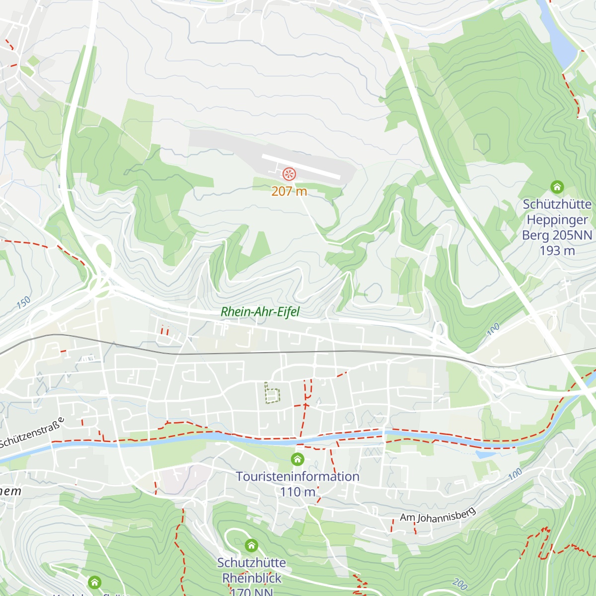 Schutzhütte Victoria map