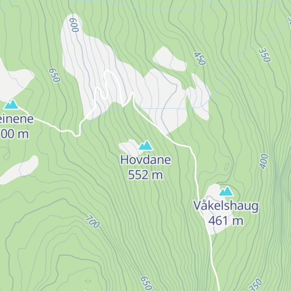 Map of Hovdane