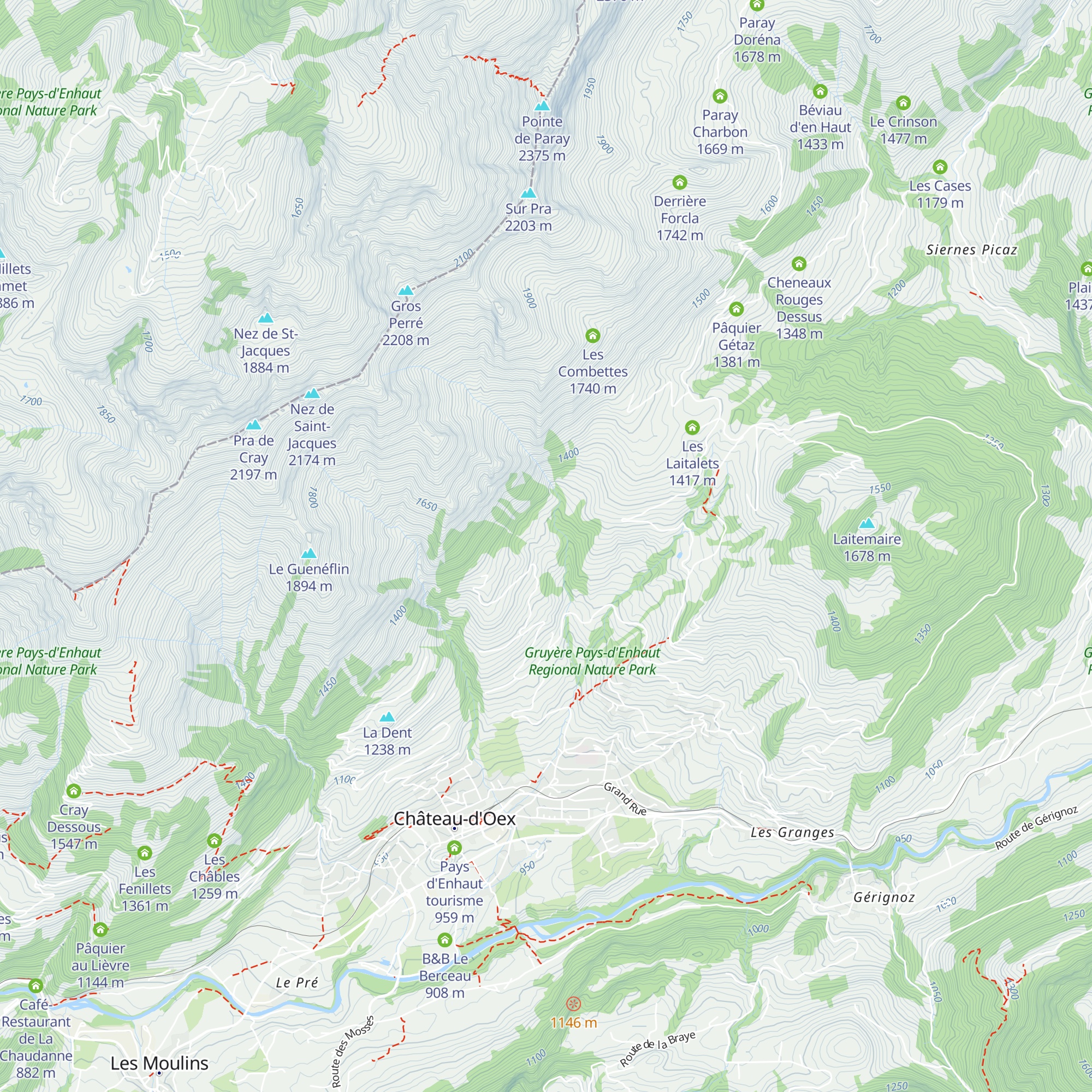 Praudo map