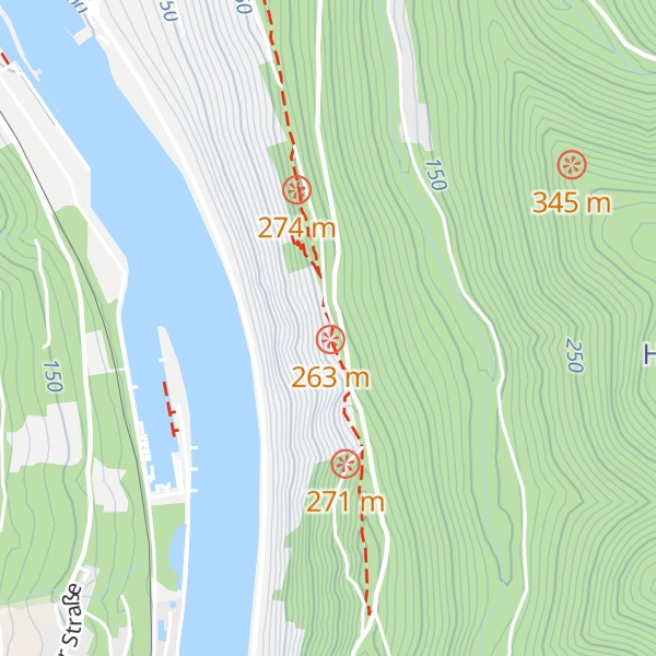 Map of Schutzhütte "Tor zu Enkirch"