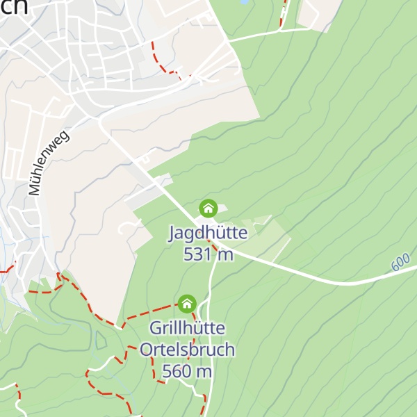 Map of Jagdhütte