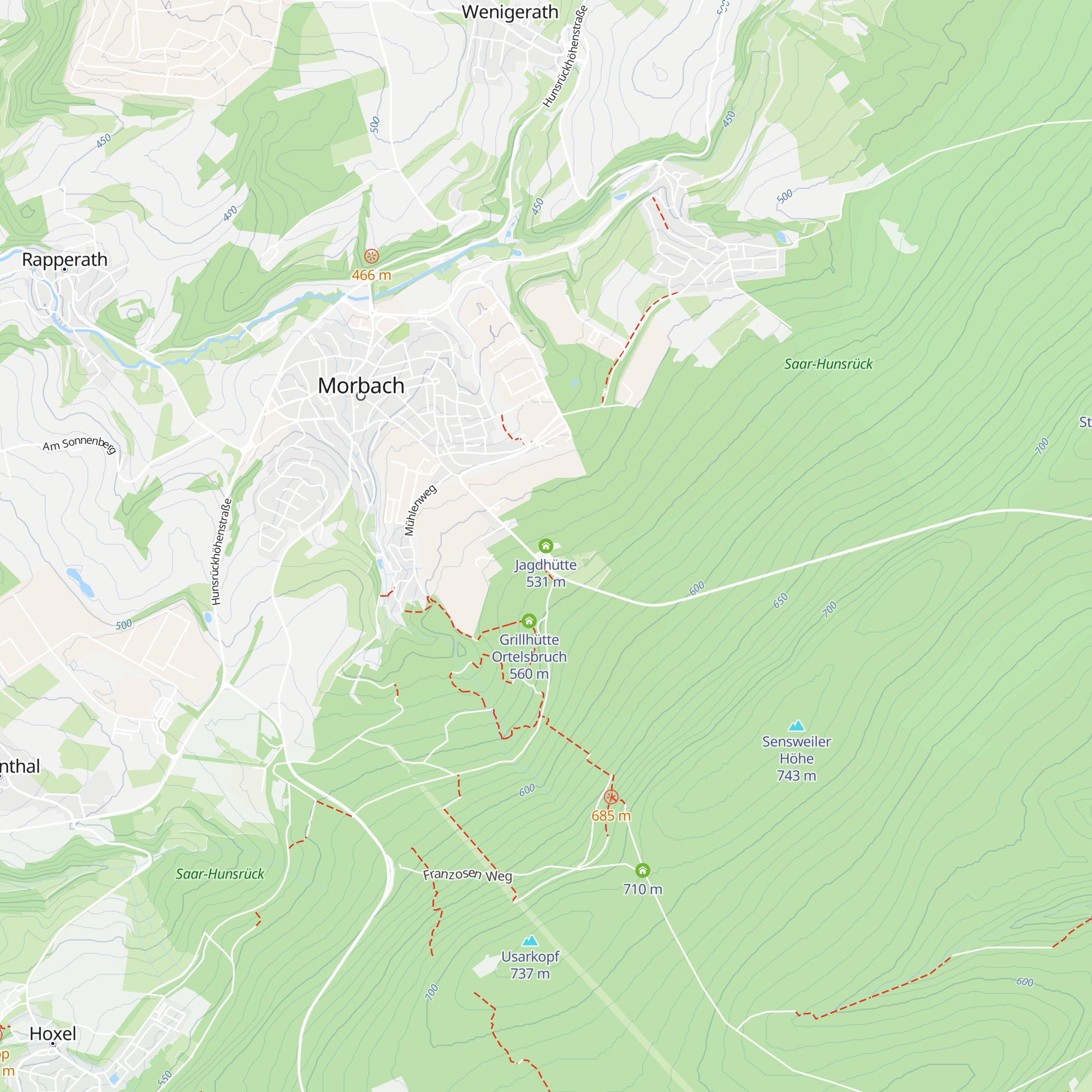 Jagdhütte map