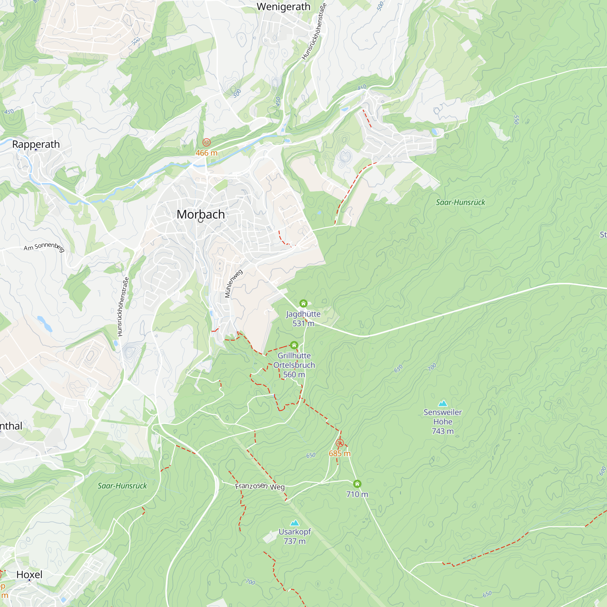 Jagdhütte map
