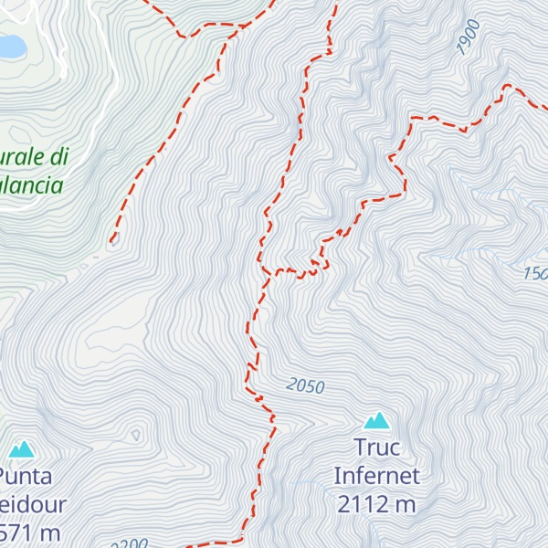 Map of Alpe Infernet
