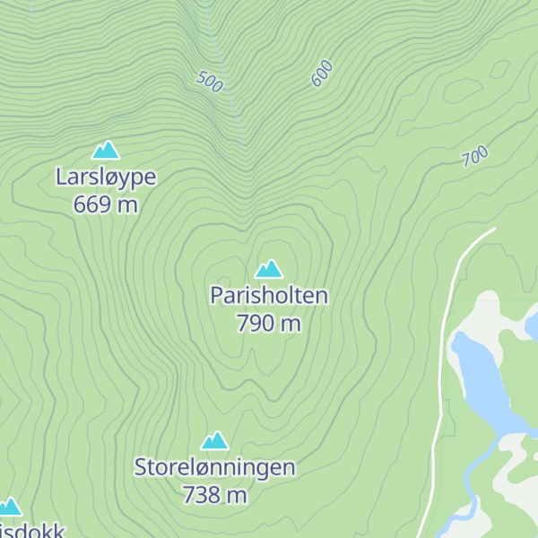 Map of Parisholten