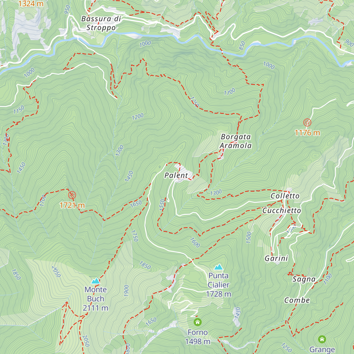 Locanda Palent (Posto Tappa) map
