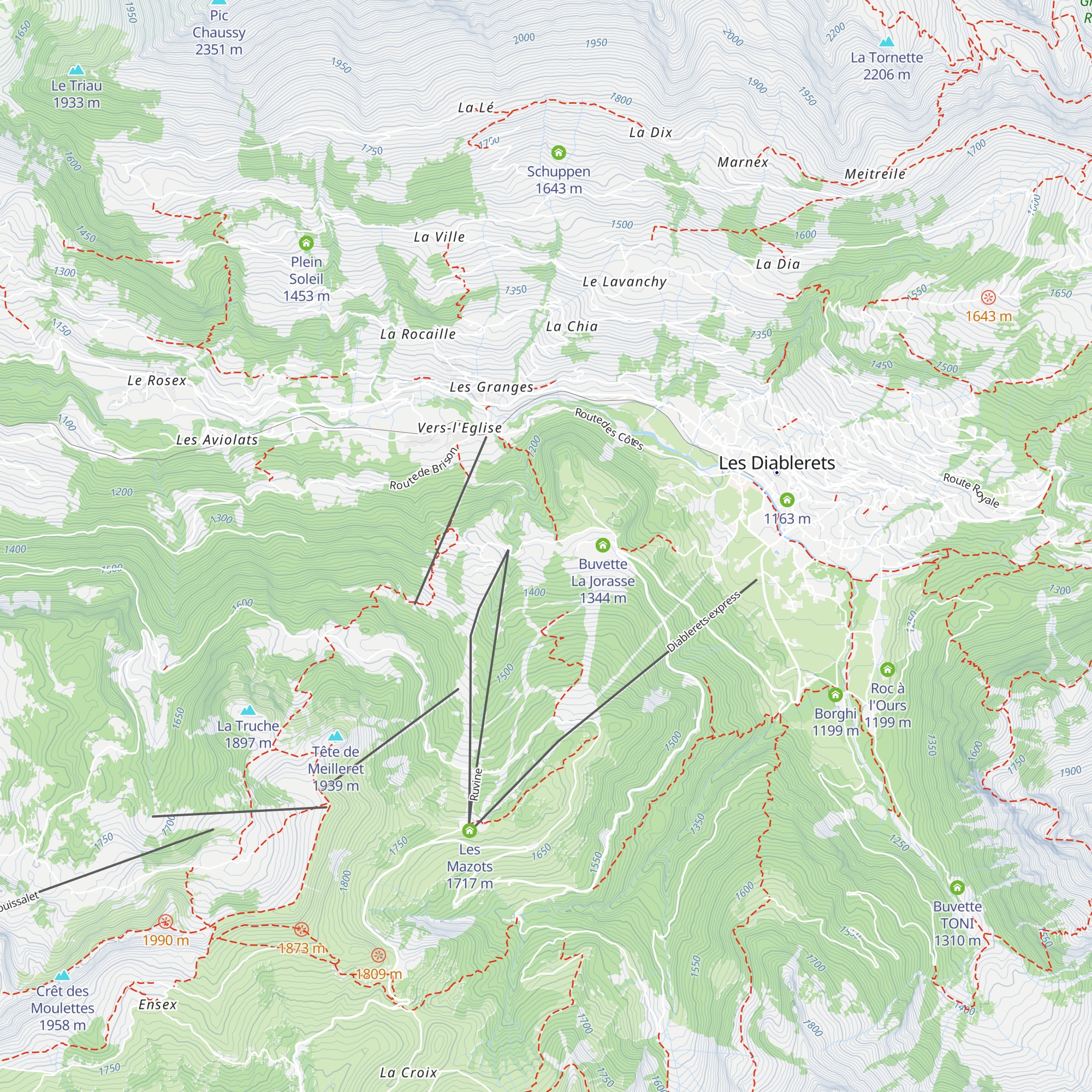 Morerod map