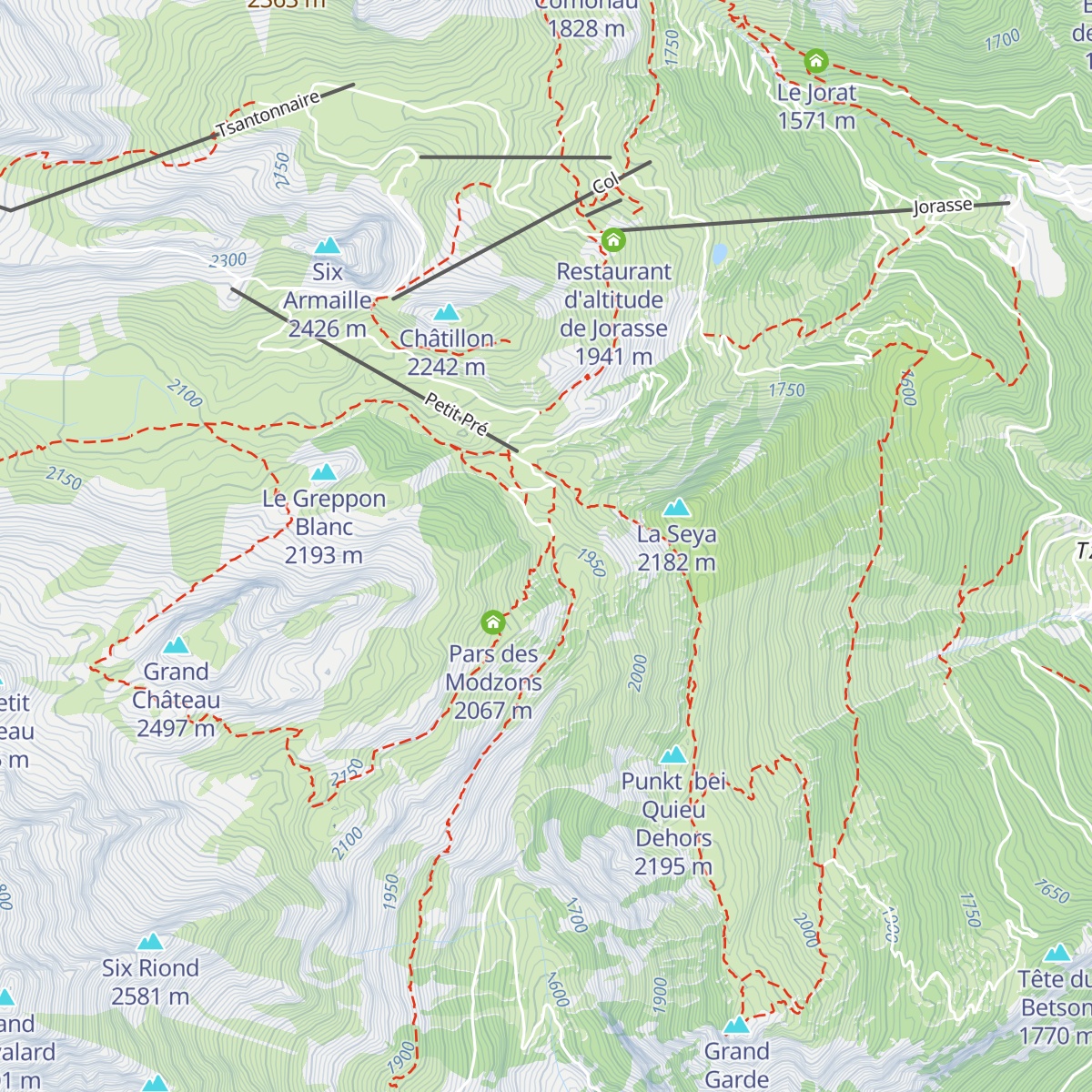 Lui d'Aout map